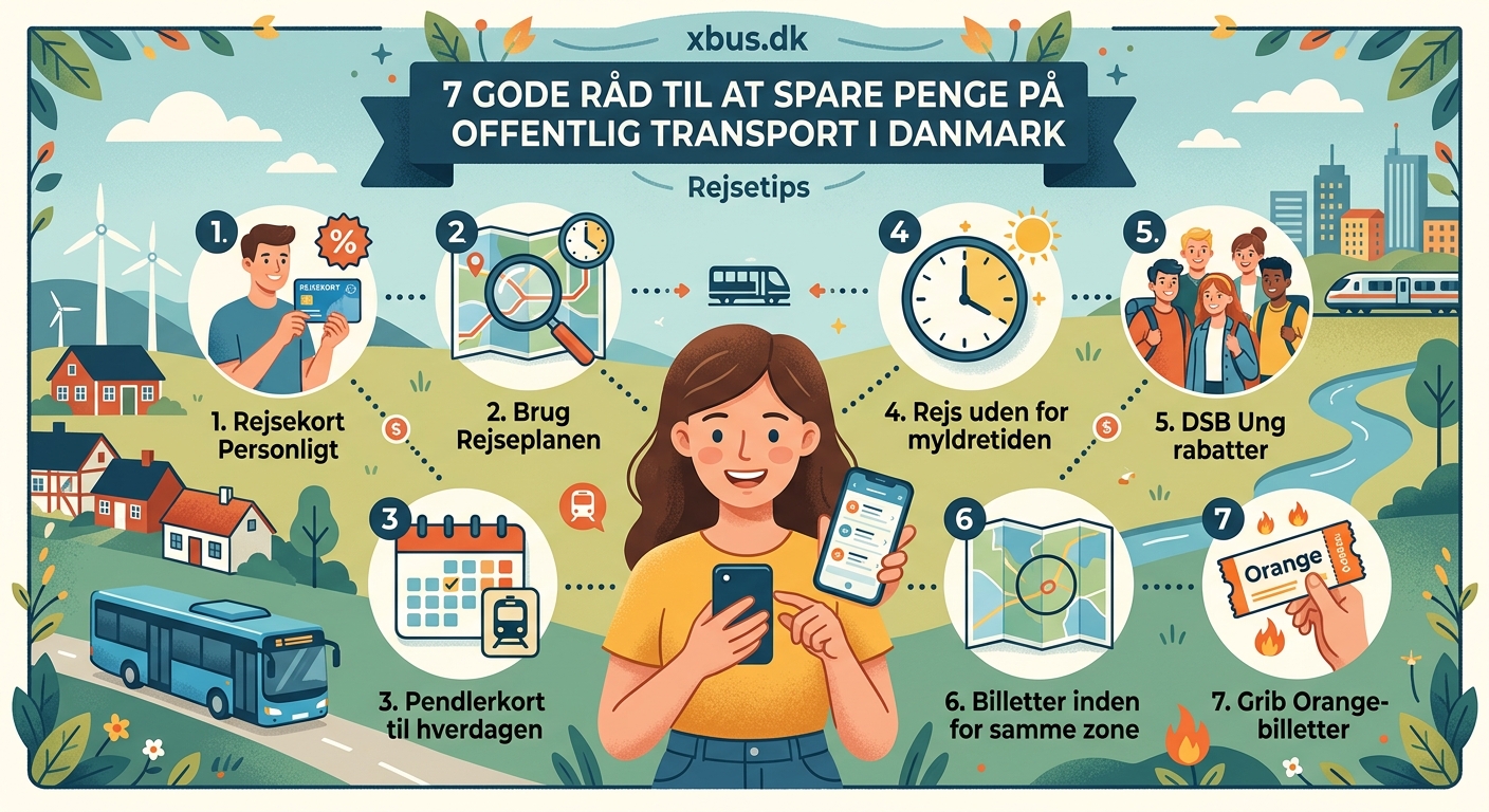 7 Gode Råd til at Spare Penge på Offentlig Transport i Danmark — image 1