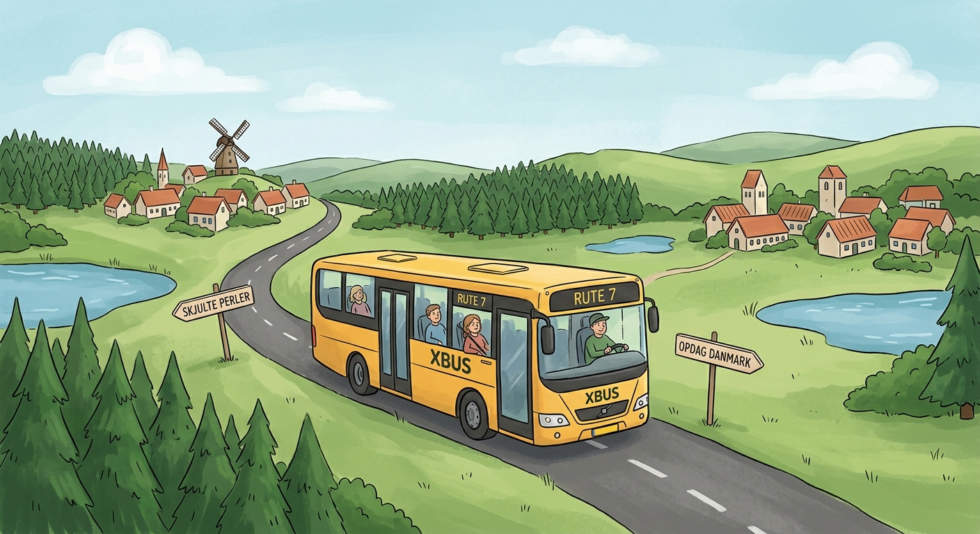 7 skjulte busruter i Danmark som turister sjældent opdager - Illustration 1