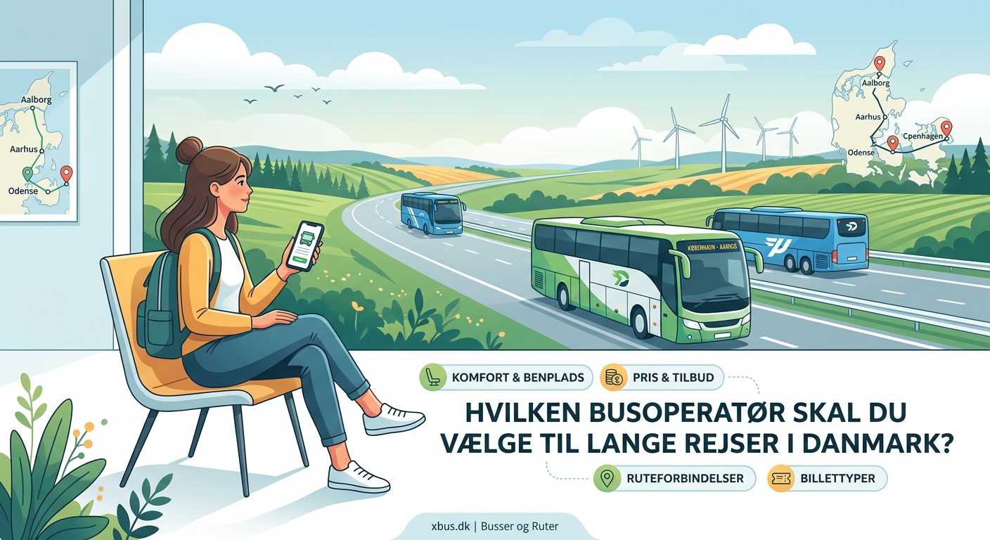 Hvilken busoperatør skal du vælge til lange rejser i Danmark? - Illustration 2