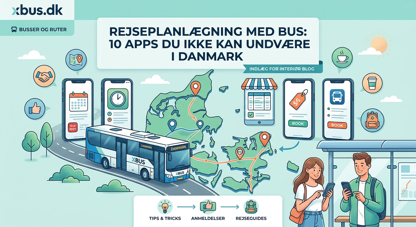 Rejseplanlægning med bus: 10 apps du ikke kan undvære i Danmark - Illustration 2