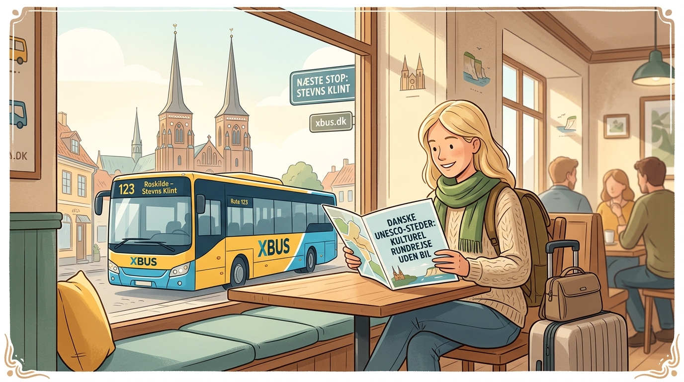 Busruter til danske UNESCO-steder: Kulturel rundrejse uden bil - Illustration 2