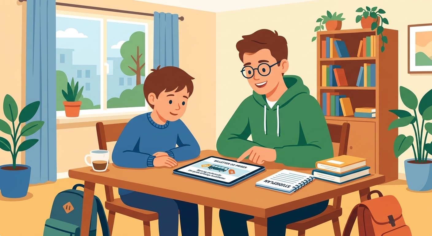 Børn og studerende: Din guide til billige busbilletter - Illustration 1