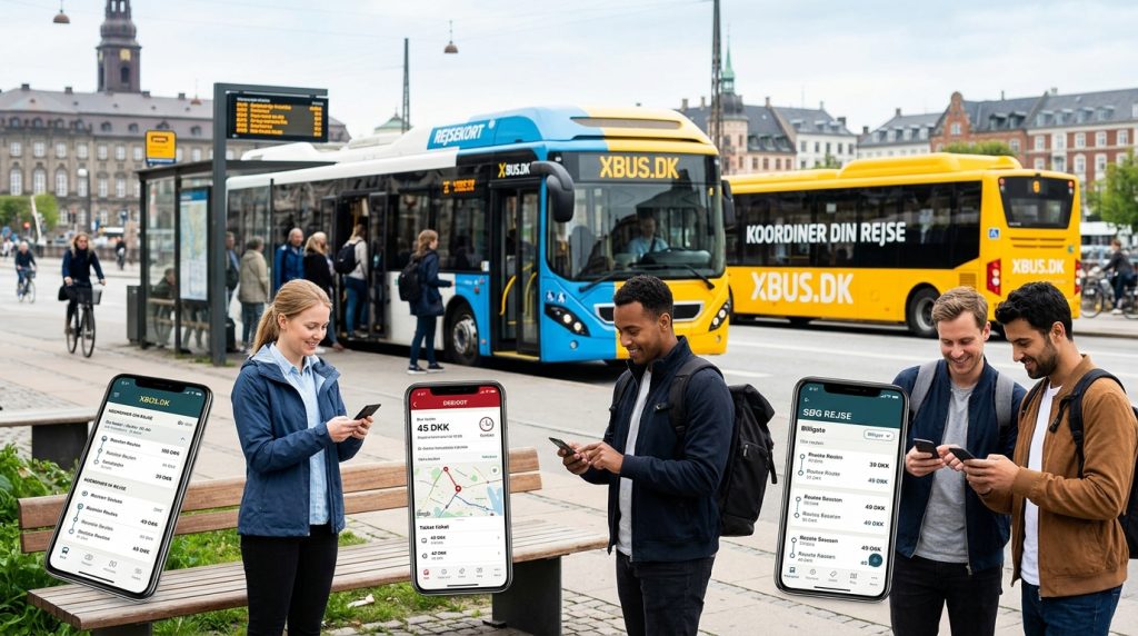 Hvilke apps giver de billigste busbilletter i Danmark?