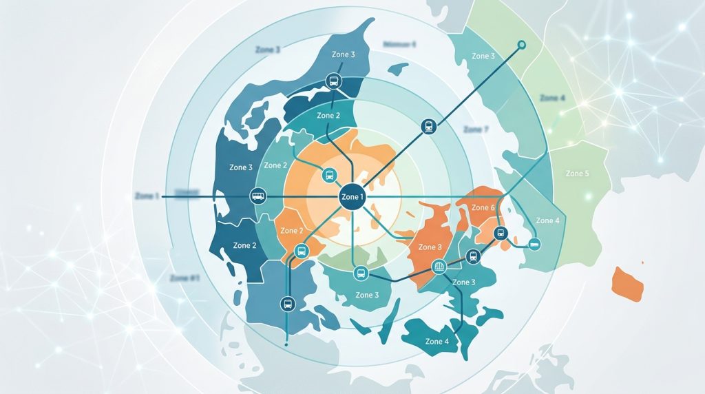 Zoneinddeling forklaret: Forstå det danske billetprissystem