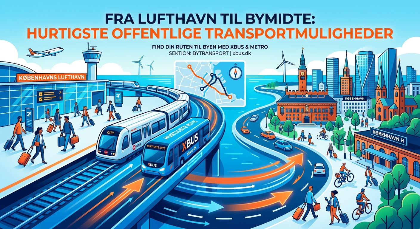 Fra lufthavn til bymidte: Hurtigste offentlige transportmuligheder — image 2
