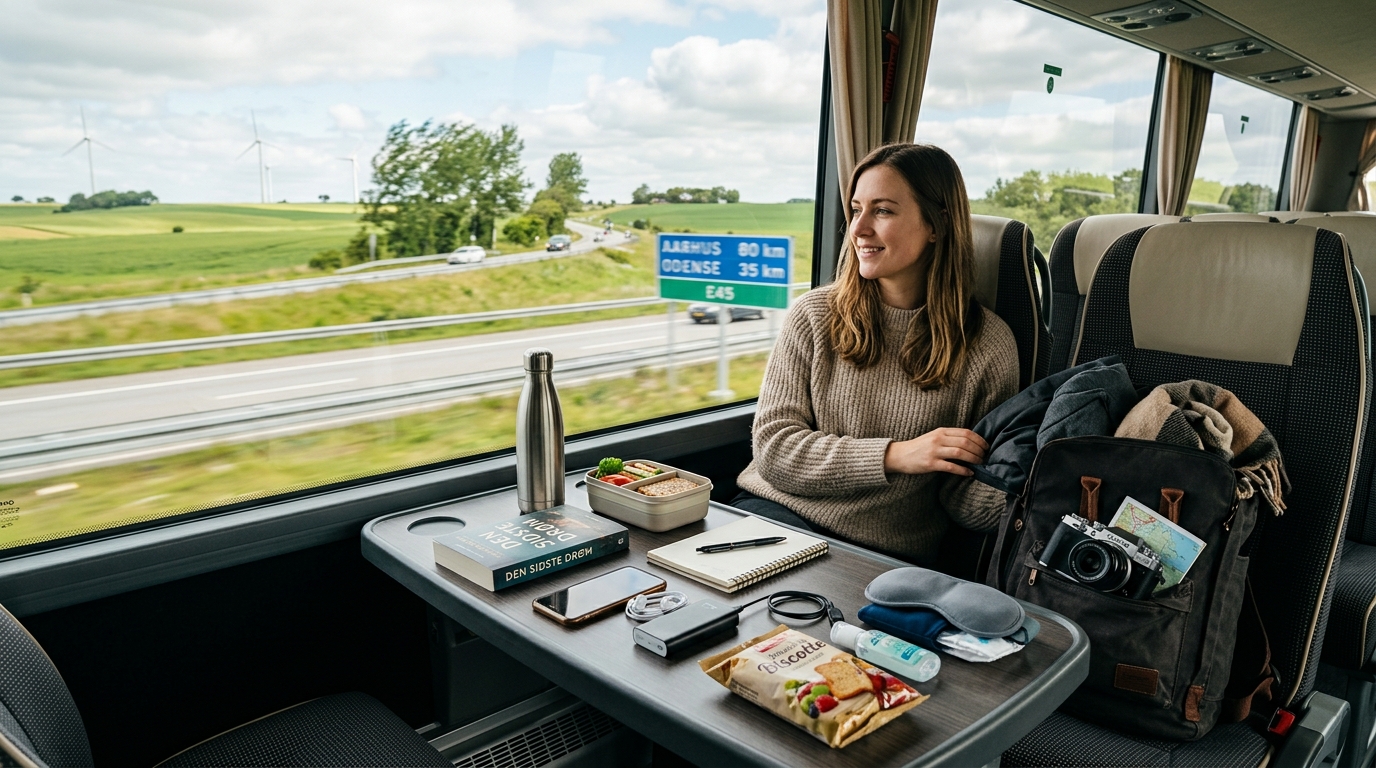 Hvad Skal Du Pakke til en Lang Bustur i Danmark?