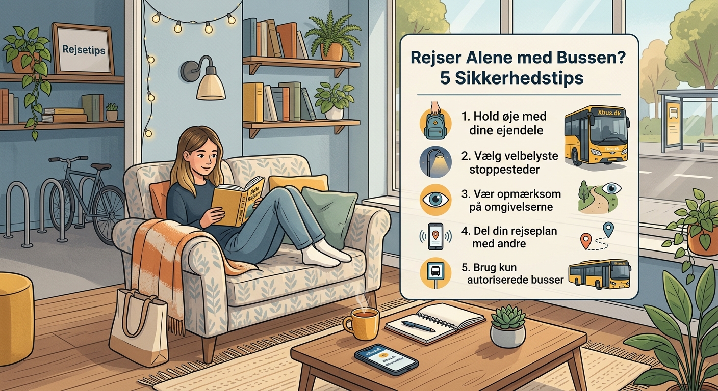 Rejser Du Alene med Bussen? Her er 5 Sikkerhedstips — image 2