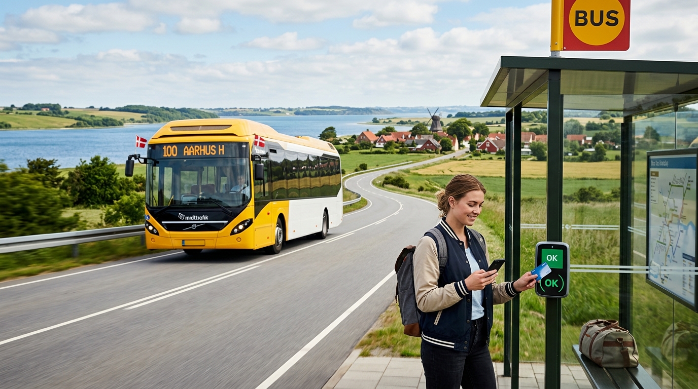 Sådan sparer du penge på busbilletter i Danmark