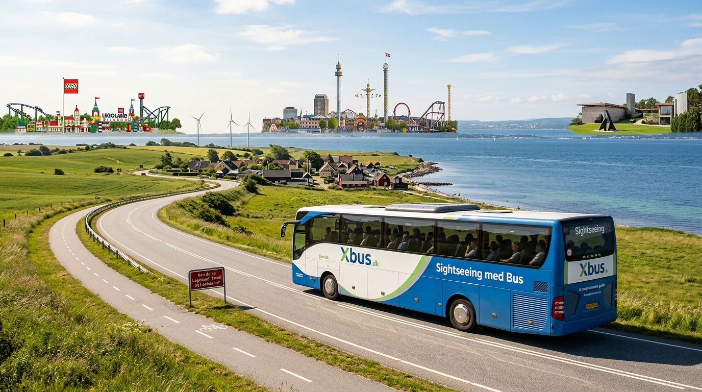 Kan du se Legoland, Tivoli og Louisiana på én busrejse? Komplet guide