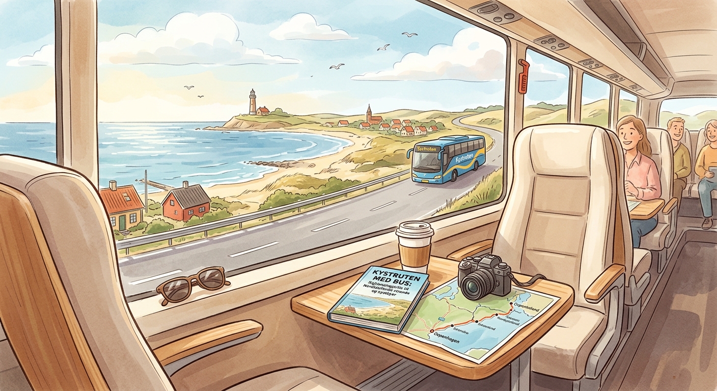 Kystruten med bus: Sightseeingguide til Nordsjællands strande og kystbyer — image 1