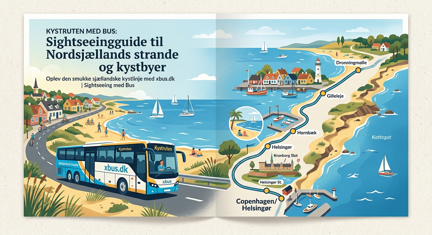 Kystruten med bus: Sightseeingguide til Nordsjællands strande og kystbyer — image 2