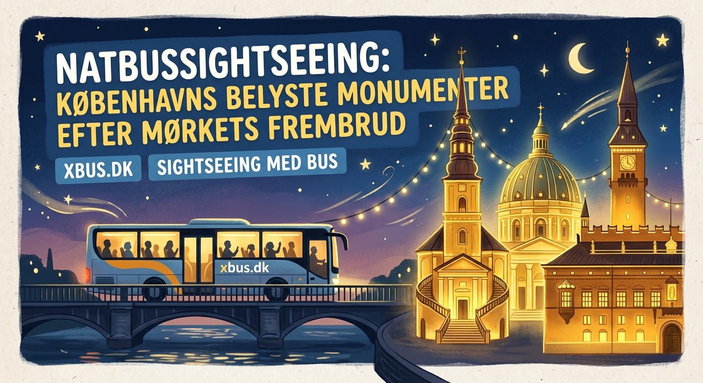 Natbussightseeing: Københavns belyste monumenter efter mørkets frembrud — image 2