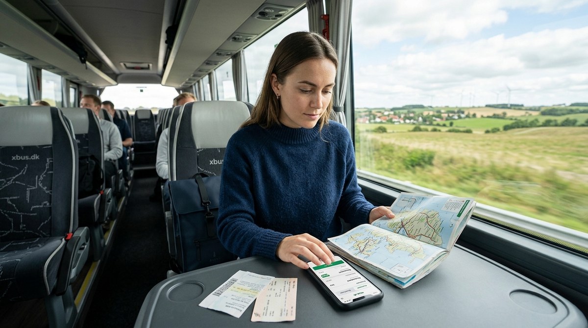 Så vælger du den bedste busbillet til din rejse i Danmark
