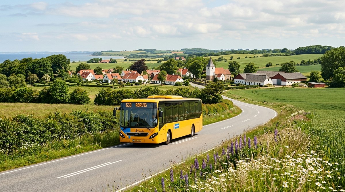 Sådan bruger du danske busnetværk til at udforske mindre kendte landsbyer og lokale seværdigheder