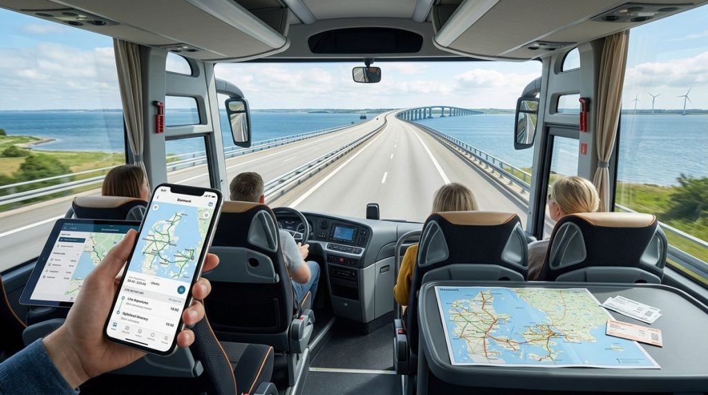 Sådan planlægger du den mest effektive busrejse gennem Danmark i 2026