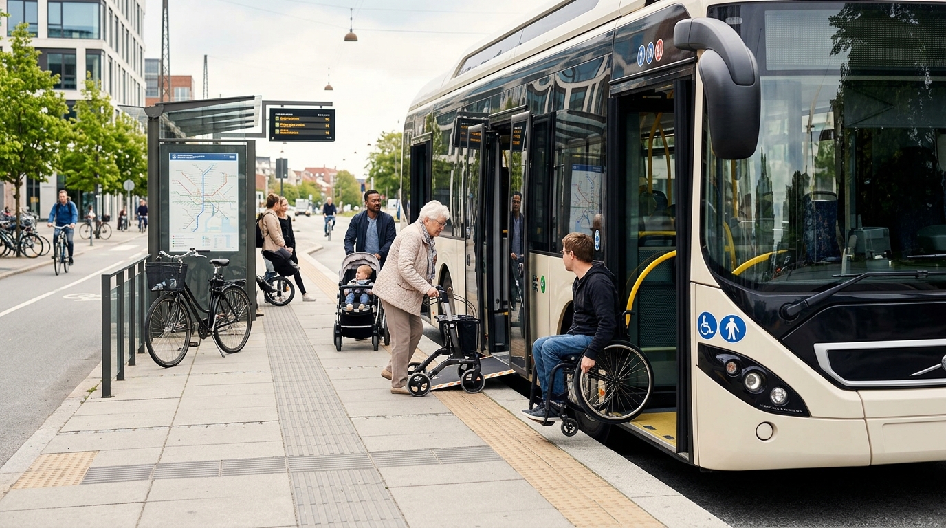 Tilgængelighed i dansk bytransport: Hvad du skal vide