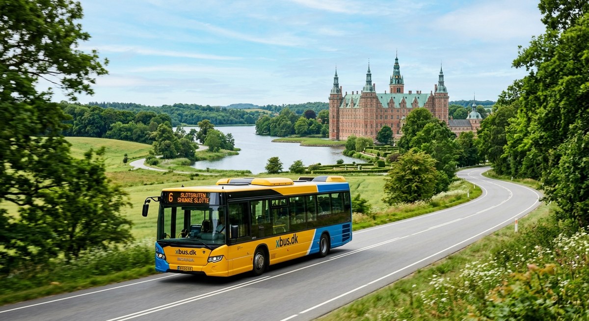 6 busruter, der fører dig til Danmarks smukkeste slotte og herregårde