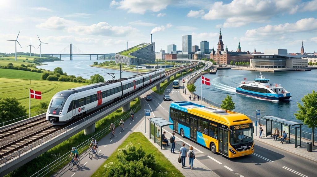 Guide til offentlige transportmuligheder i Danmark for 2026