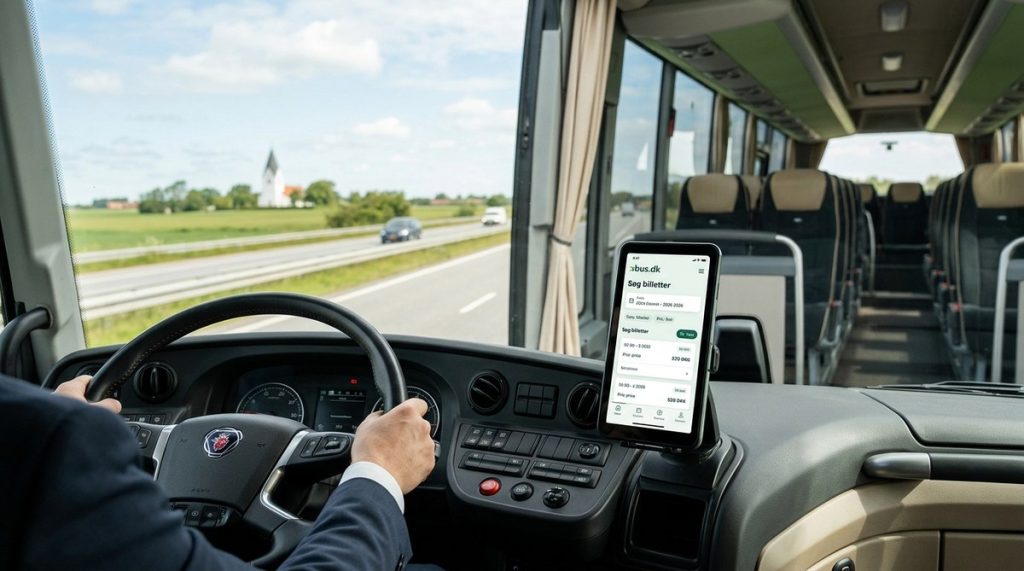 Sådan får du de bedste busbillettilbud i Danmark i 2026