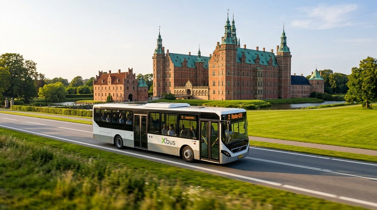 Tag bussen til Danmarks mest imponerende slotte og herregårde