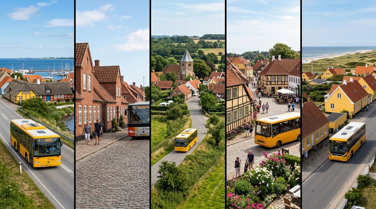 5 busruter til autentiske landsbyoplevelser i Danmark