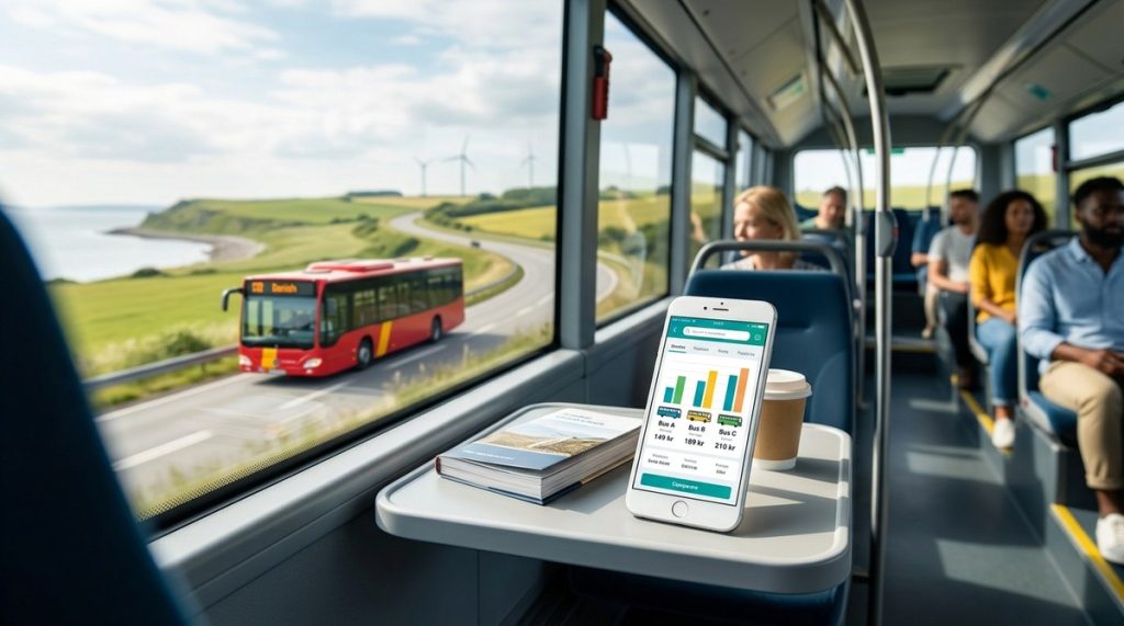 Sammenlign priser på busbilletter i Danmark – Find den billigste rejse
