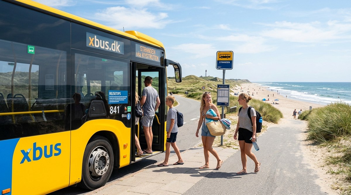 Bus til Stranden? Sådan Kommer du til Danmarks Bedste Kyster Uden Bil