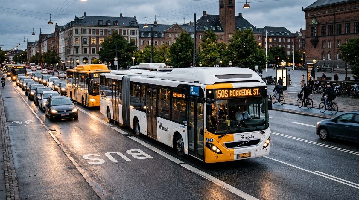 Hvordan undgår du forsinkelser i myldretiden på danske busruter?
