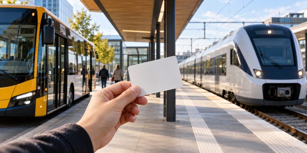 Sådan fungerer pendlerkort med bus og tog i samme billet